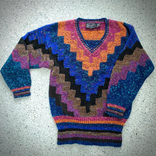 Late 80s/ Early 90s Rochelle, Fashion Knitwear Sweater