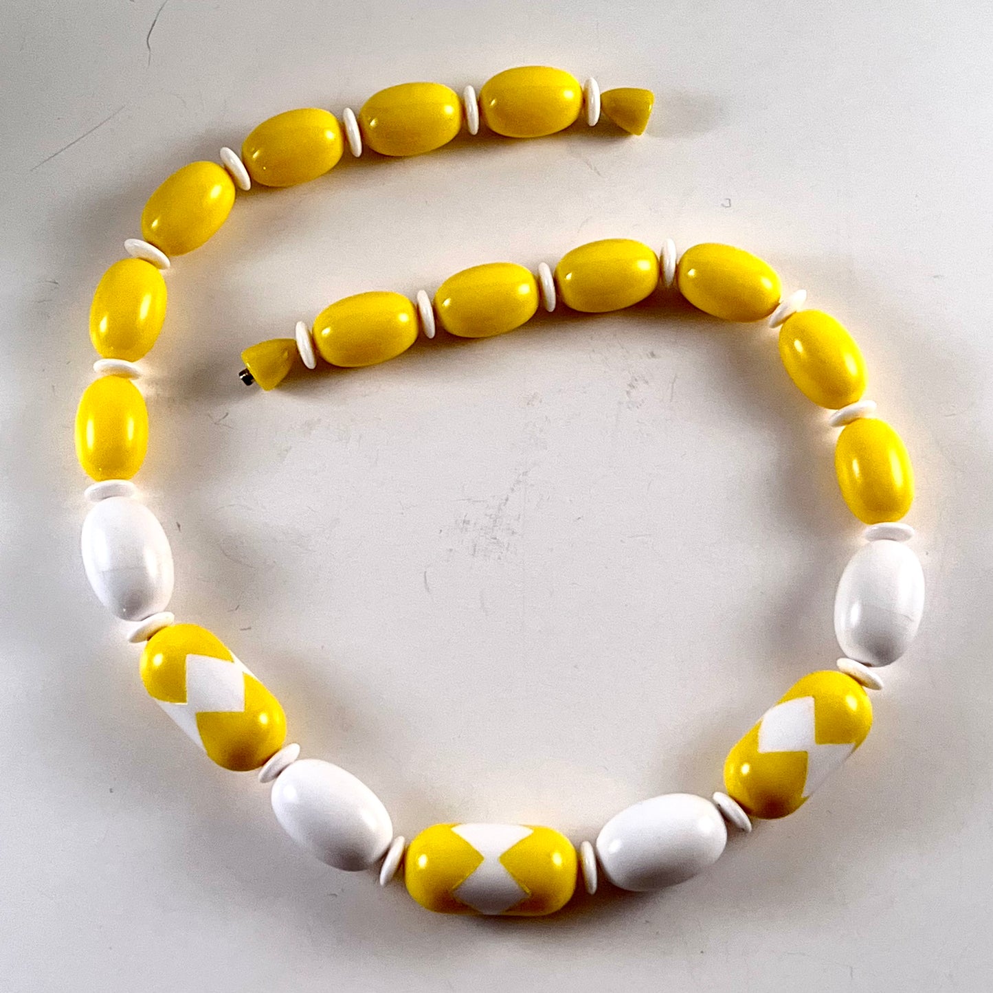 1987 Avon Sunsations Necklace & Earring Set in Spectator Yellow