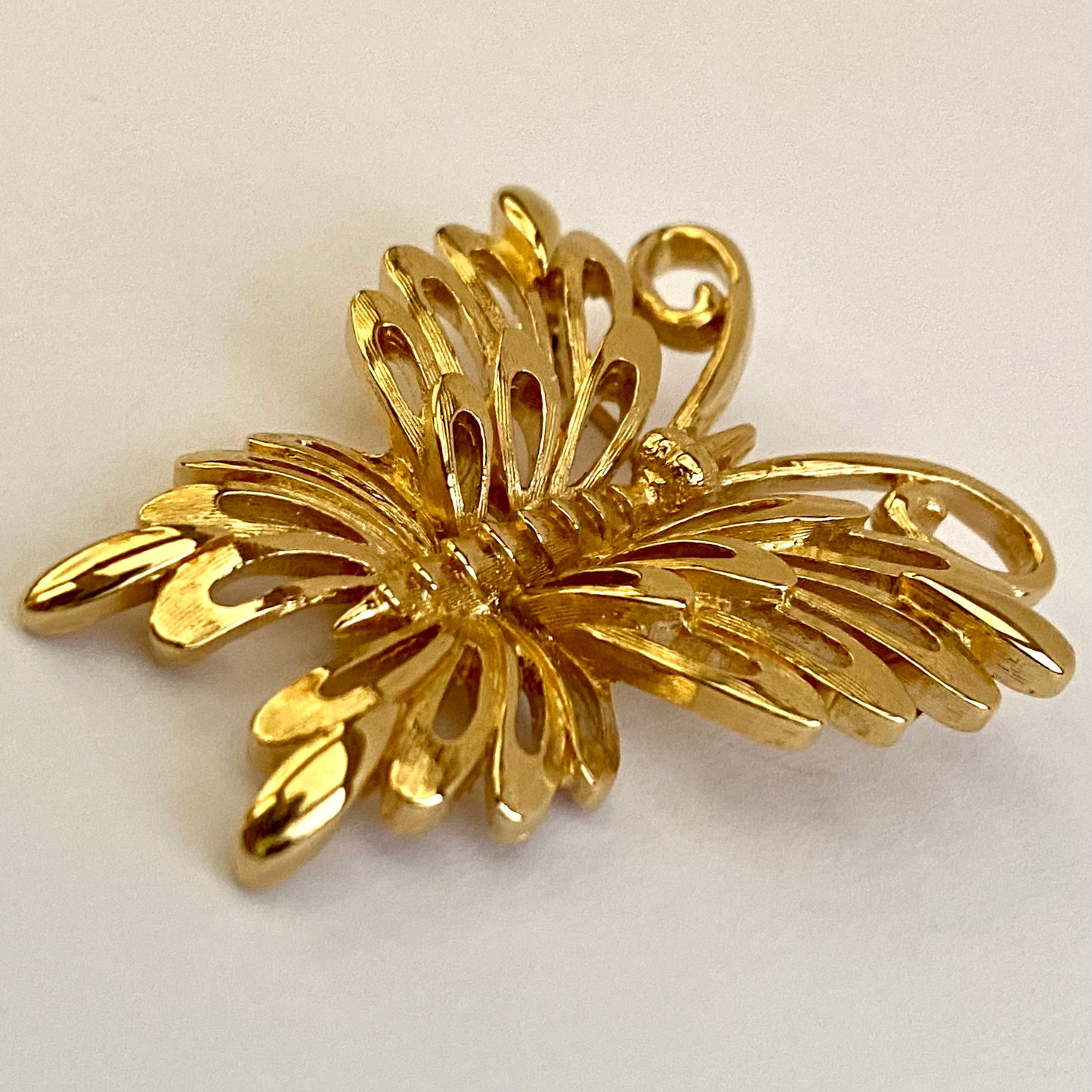 1980s Monet Butterfly Brooch
