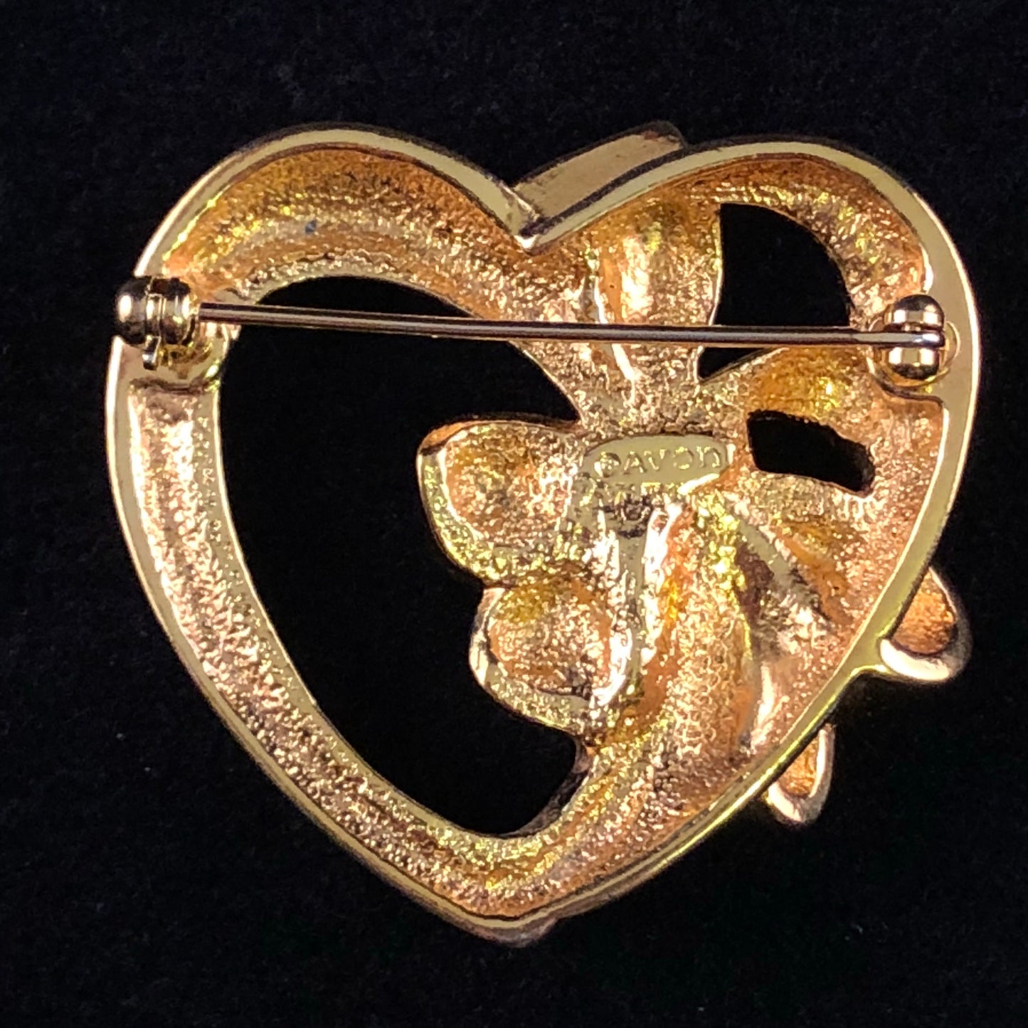 1992 Avon November Birthstone Heart - Retro Kandy Vintage