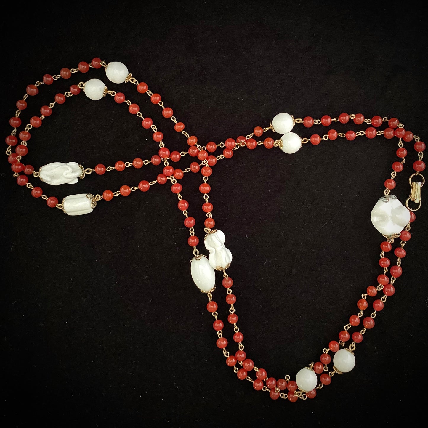 Late 50s/ Early 60s Coro Bead Necklace - Retro Kandy Vintage