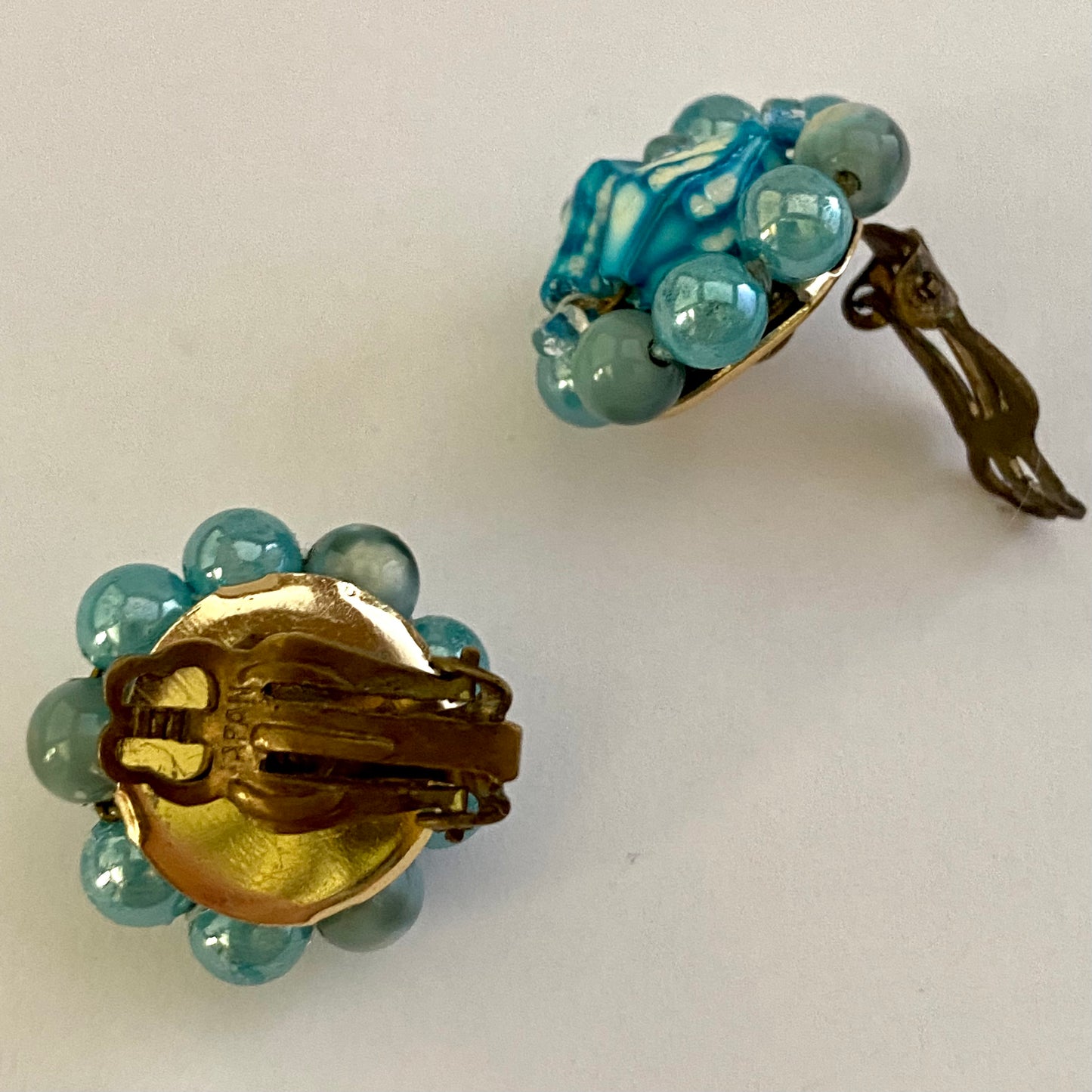 1960s Japan Bead Earrings