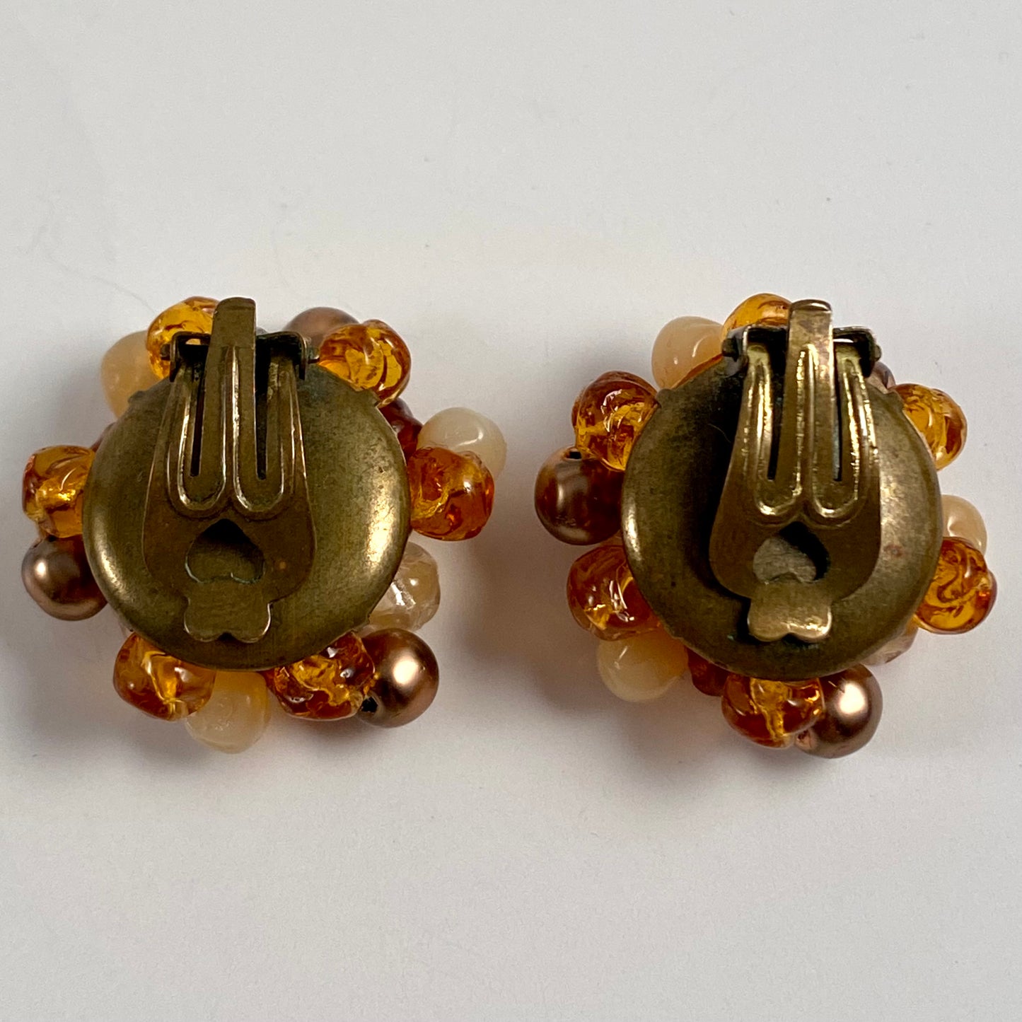 1960s West Germany Bead Earrings