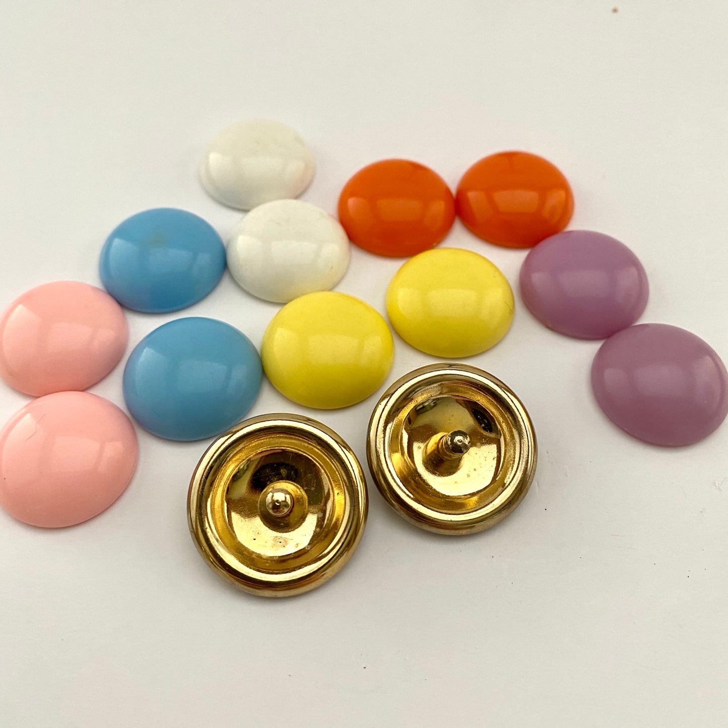 1960s Interchangeable Clip Earrings