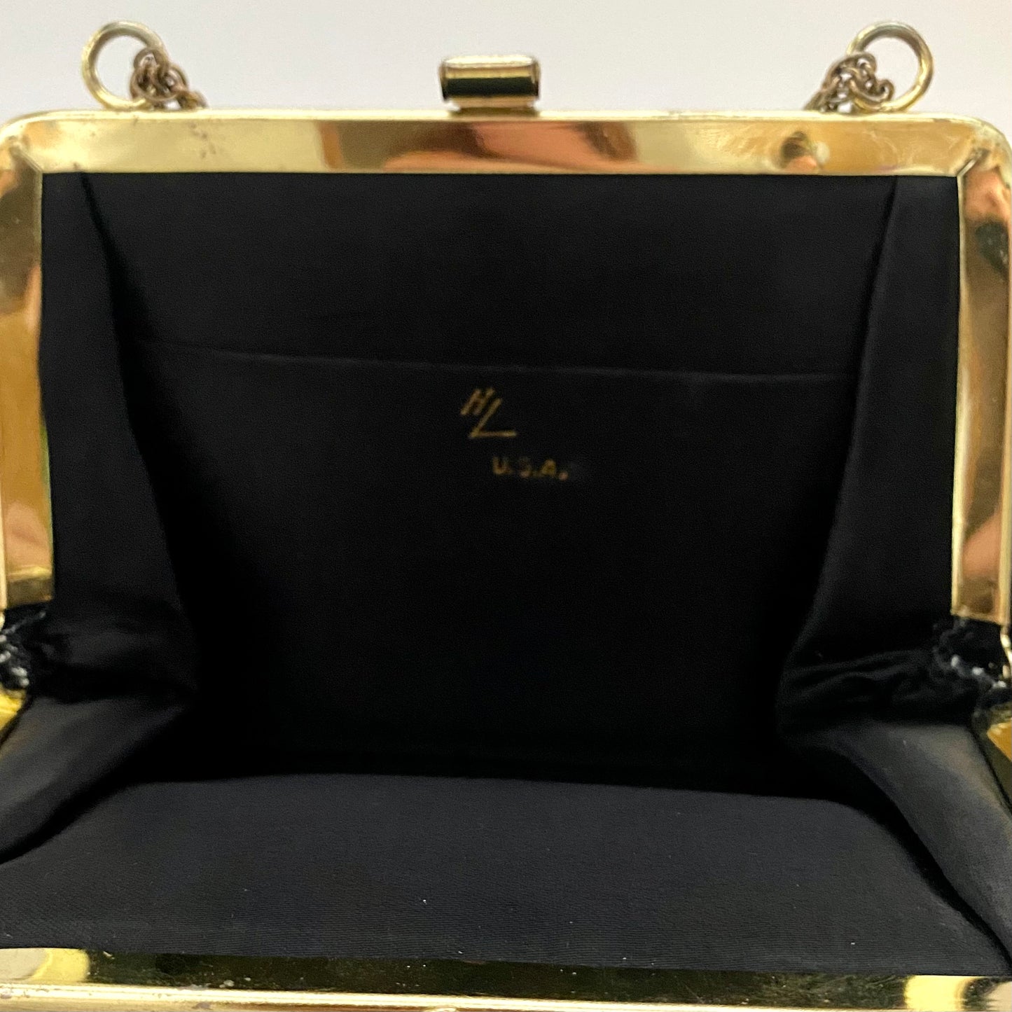 1960s HL Velvet Handbag