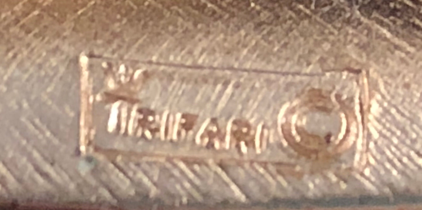 Late 60s/ Early 70s Trifari Abstract Leaf Brooch - Retro Kandy Vintage