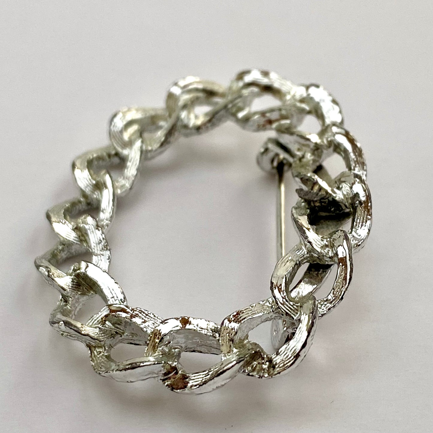 1960s Gerry's Silver-Tone Brooch