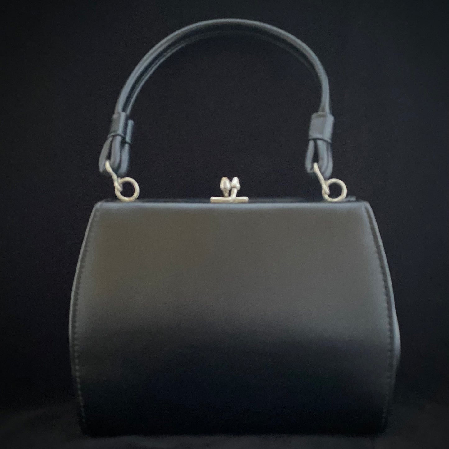 1960s Black Dover Handbag