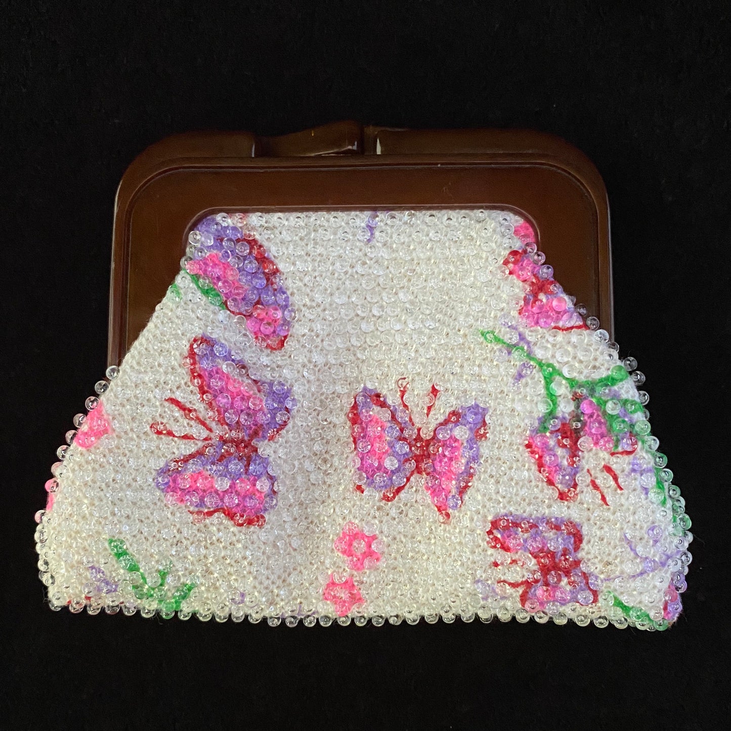 1960s Beaded Change Purse - Retro Kandy Vintage