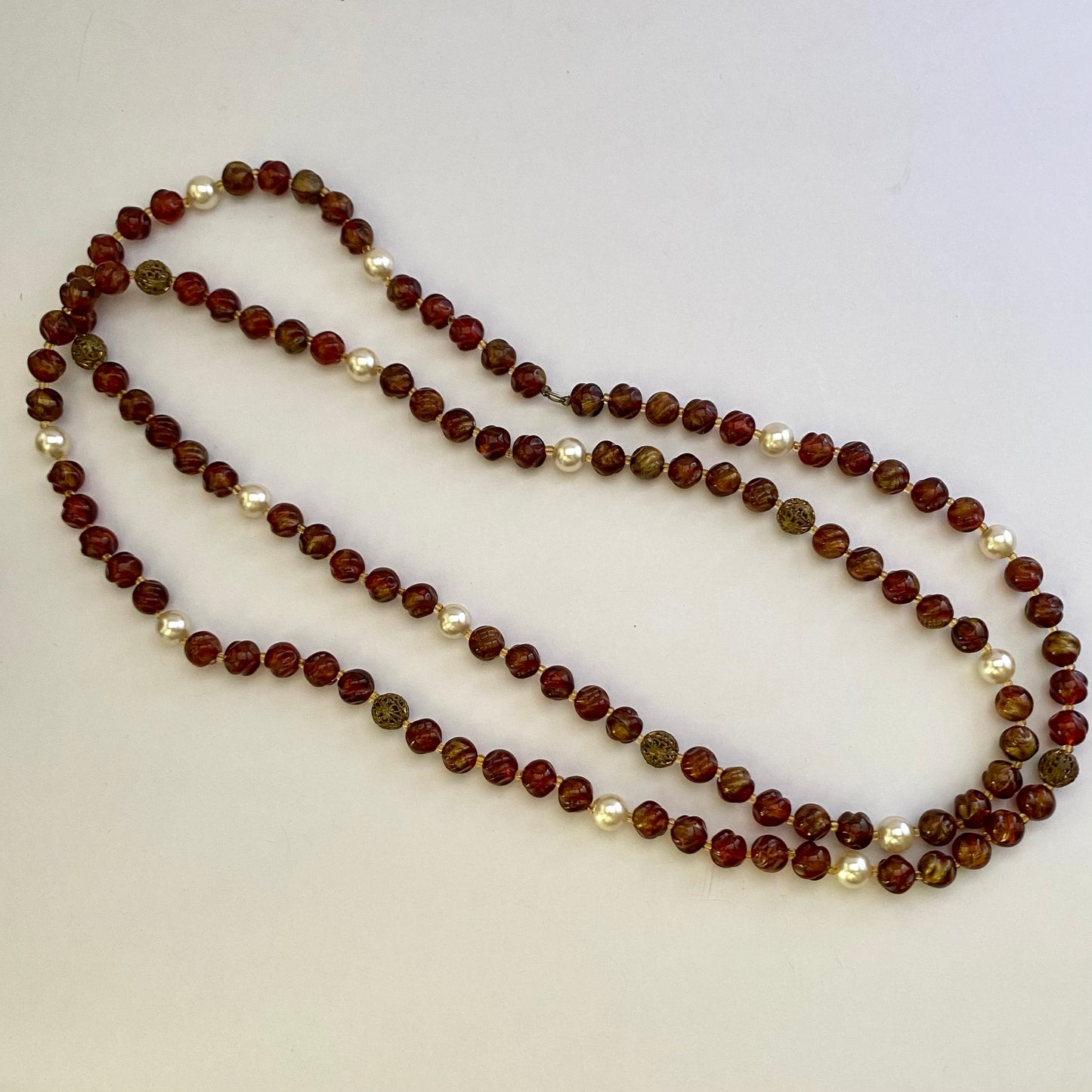 1960s Lisner Bead Demi-Parure