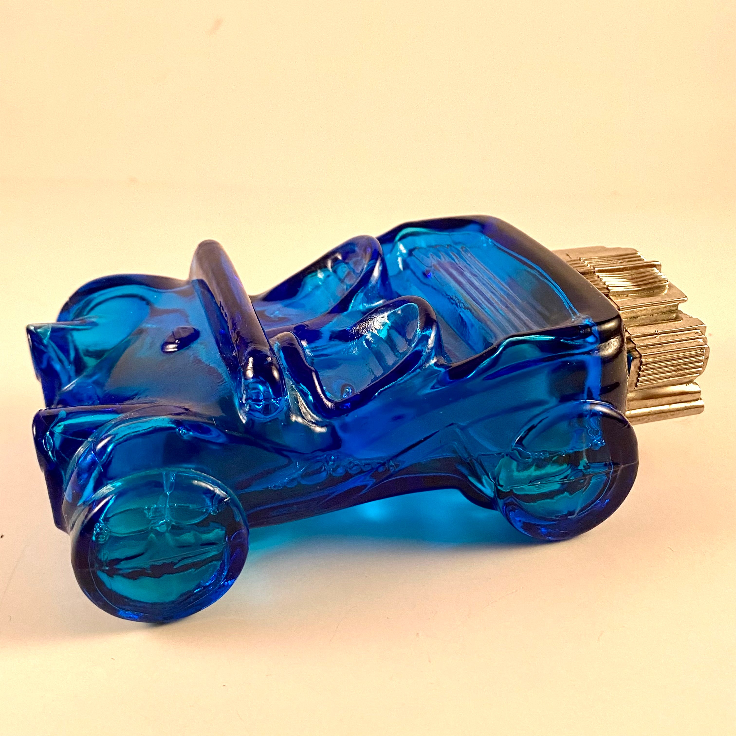 1971-1973 Avon Dune Buggy Cologne Decanter Bottle- Partially
