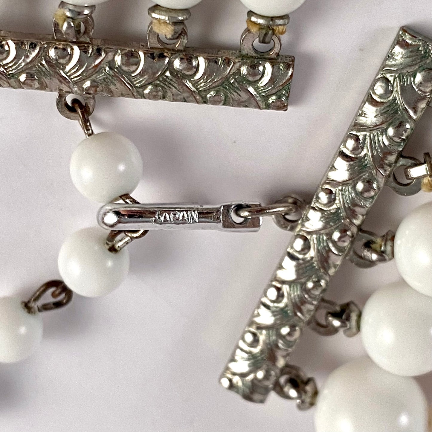 1960s Japan 5 Strand Bead Necklace