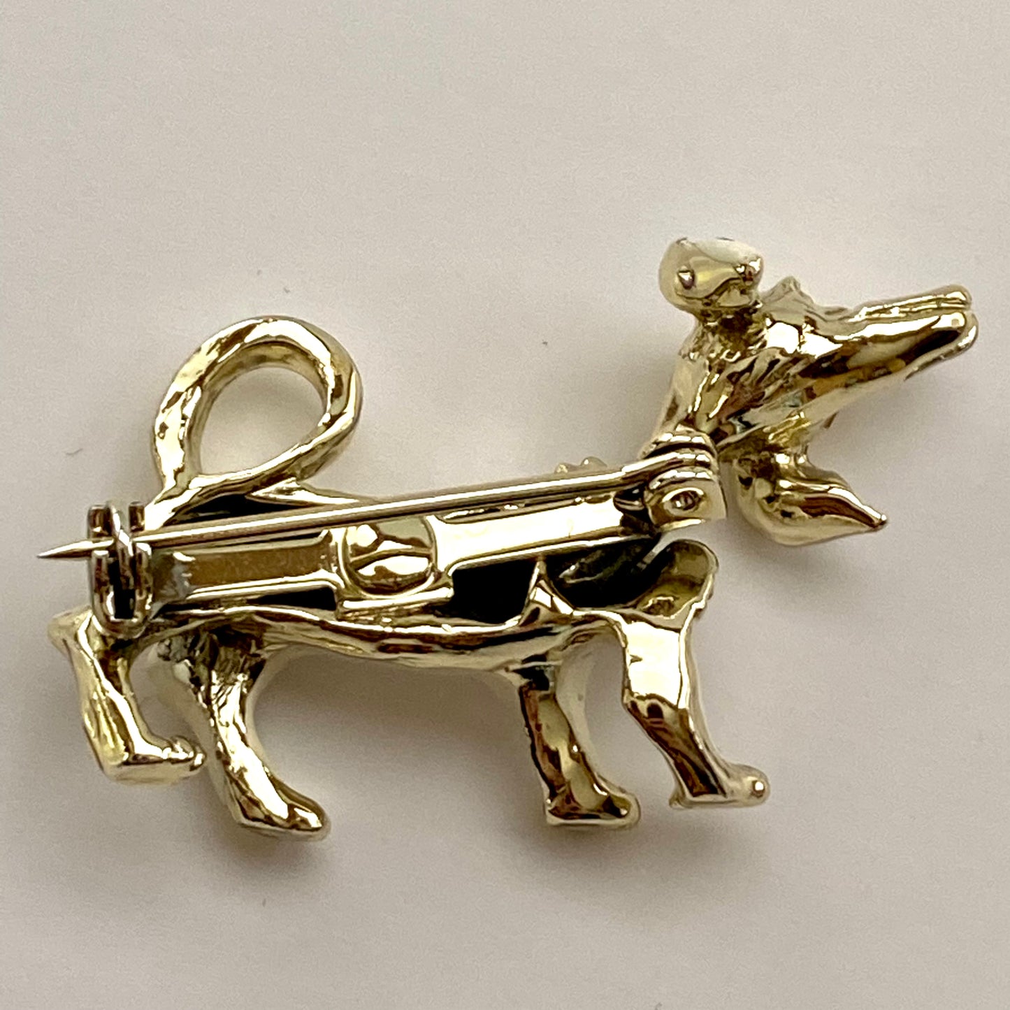 1950s Articulated Dog Pin