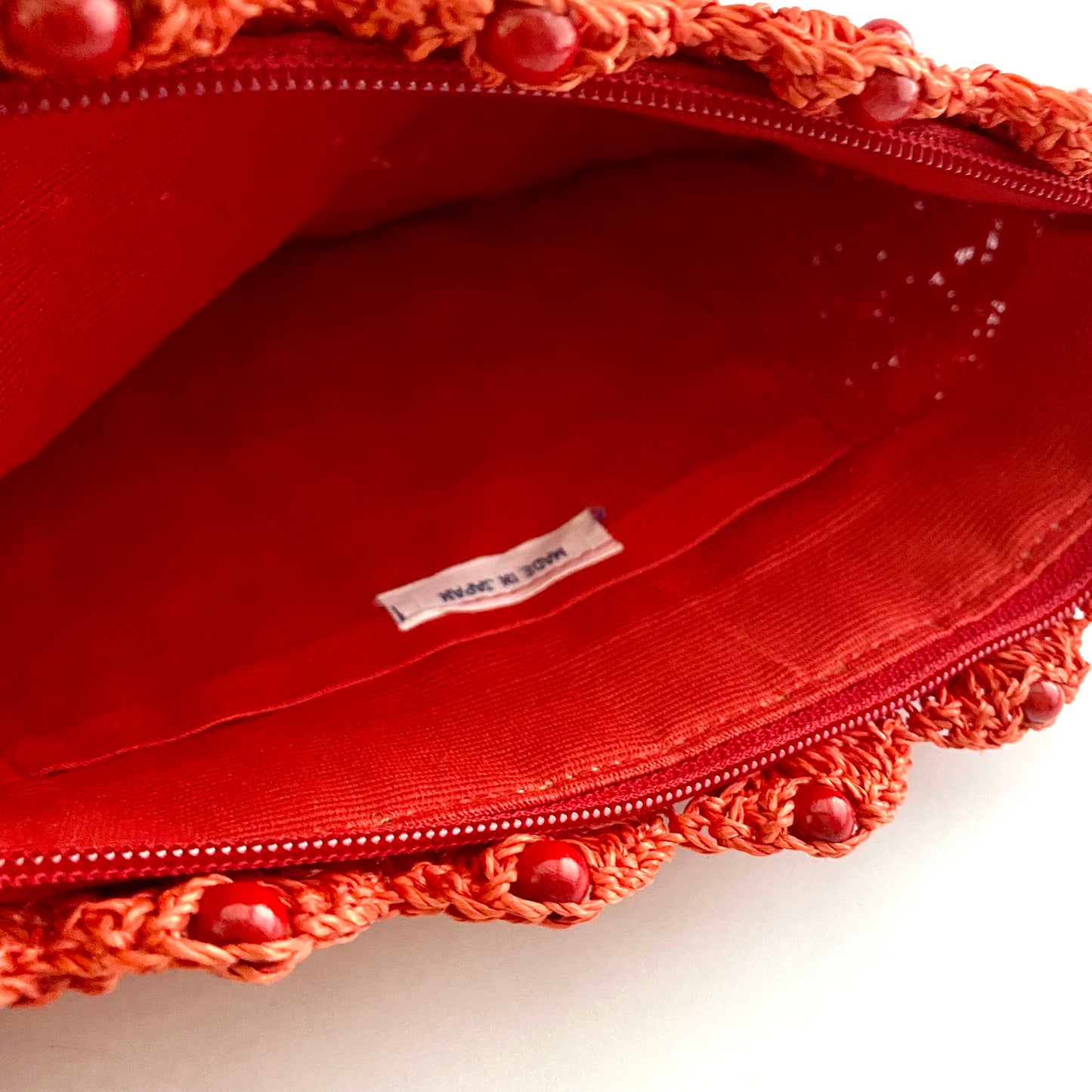 Late 70s/ Early 80s Made In Japan Woven Clutch