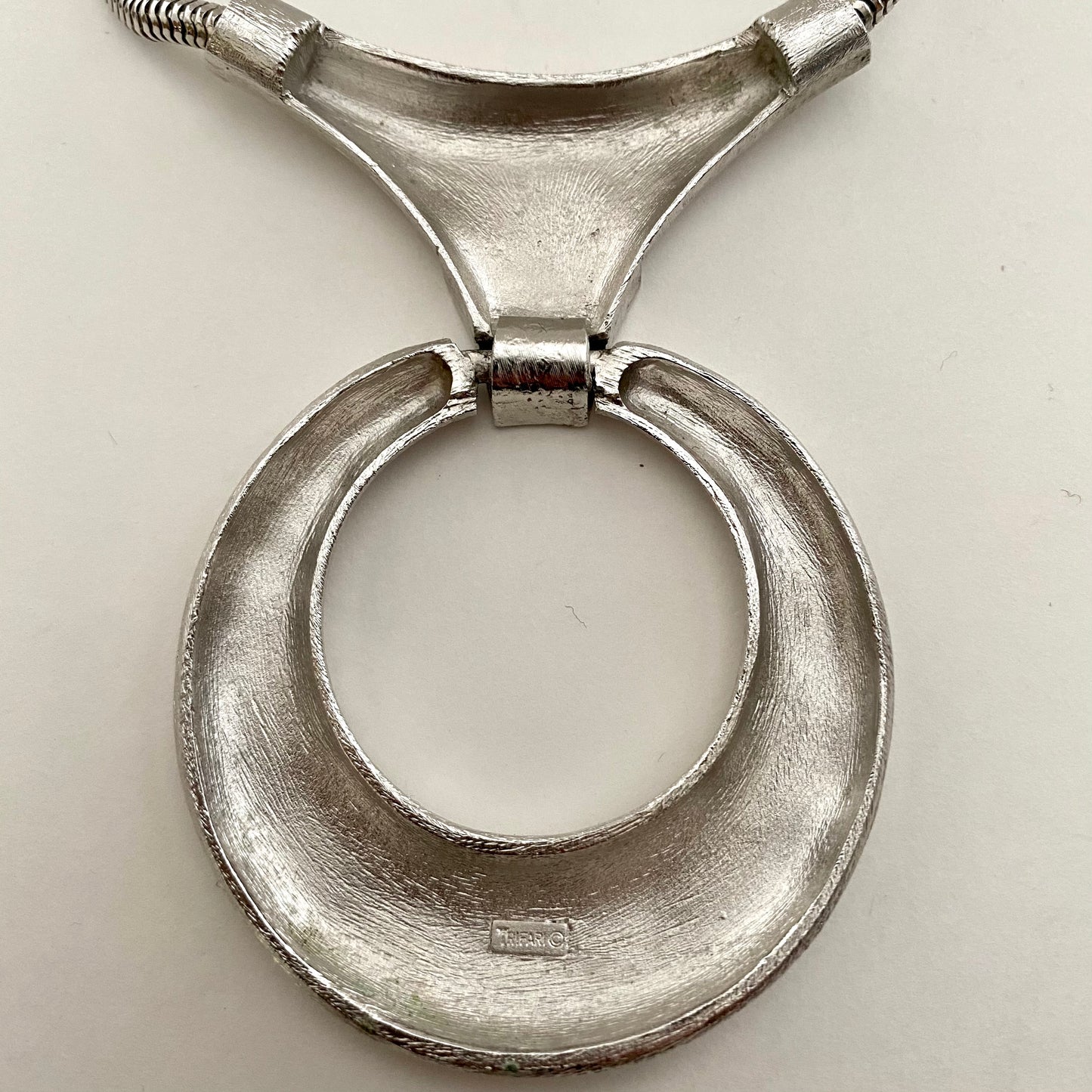 1960s Crown Trifari Pendant Necklace