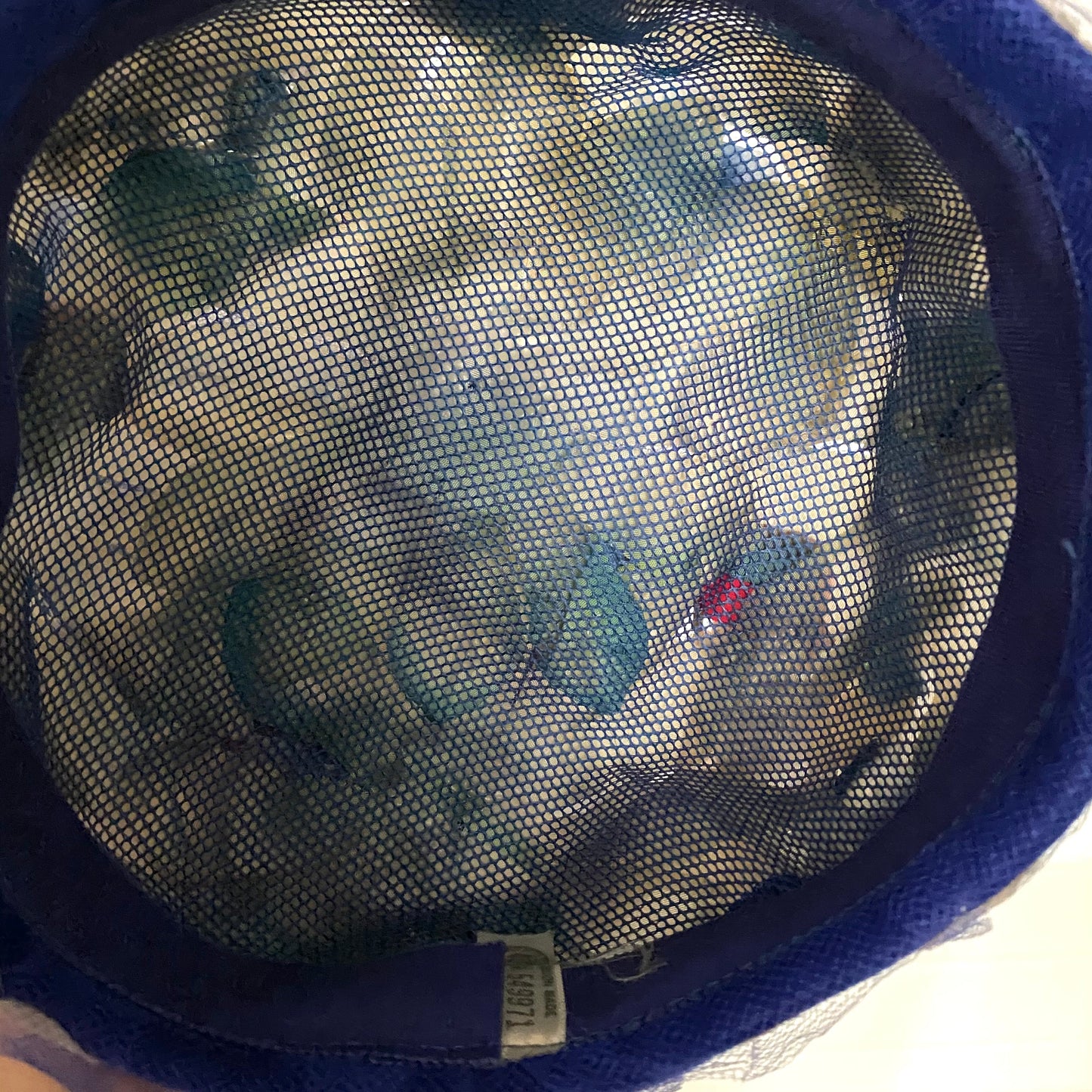 Late 50s/ Early 60s Flowered Pillbox Hat