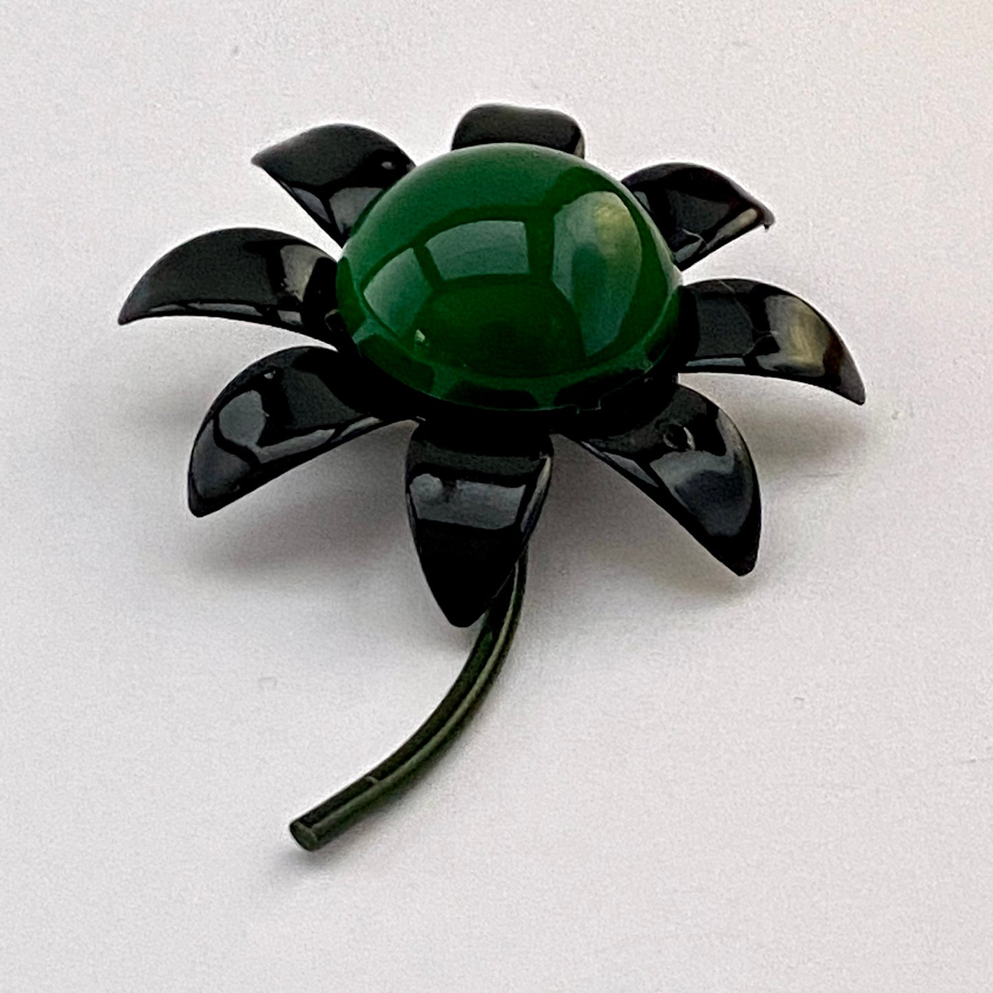 Late 60s/ Early 70s Enamel Flower Brooch
