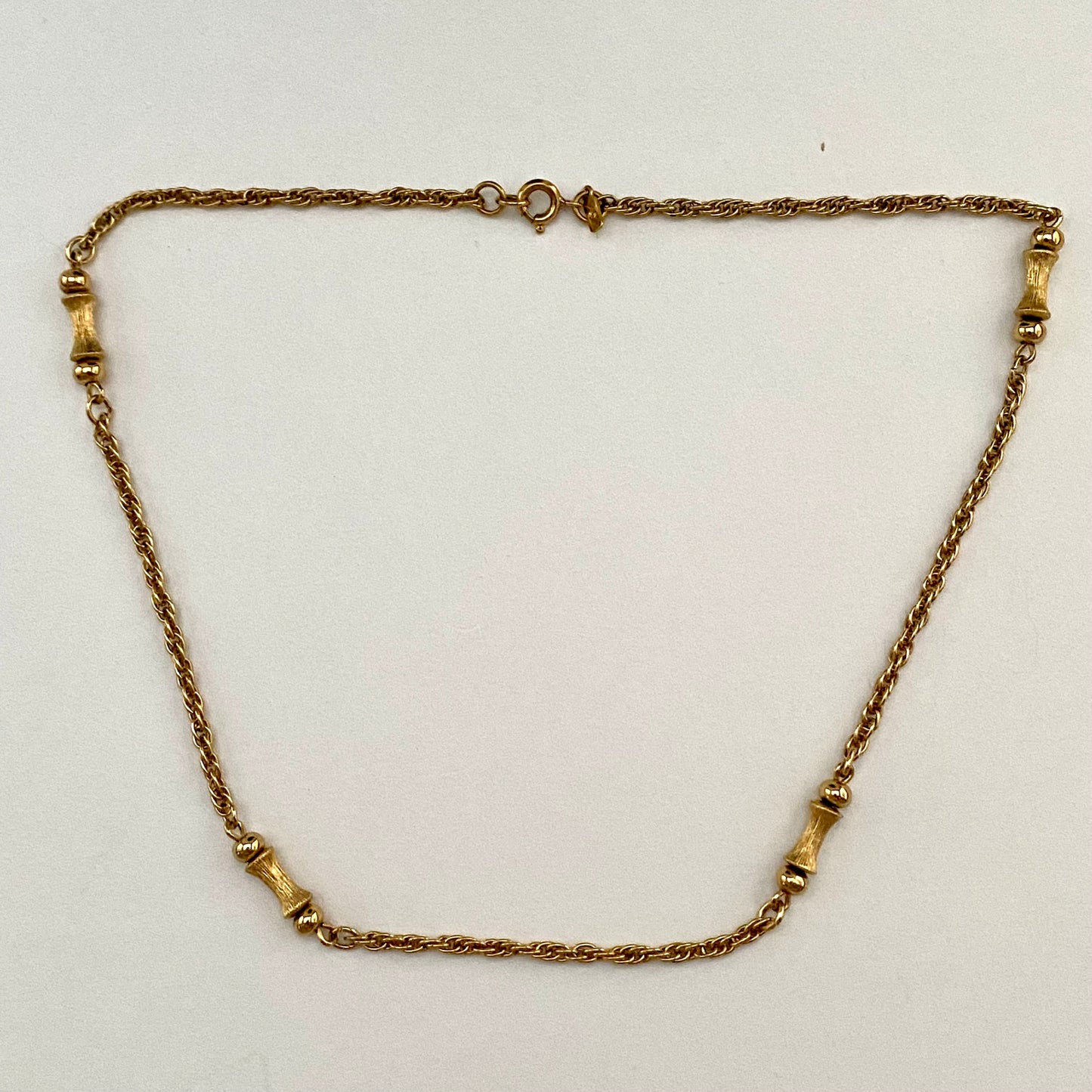 Late 40s/ Early 50s Monet Gold-Tone Chocker