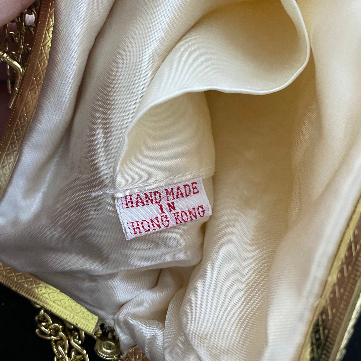 Late 40s/ Early 50s Hand Made in Hong Kong Purse - Retro Kandy Vintage