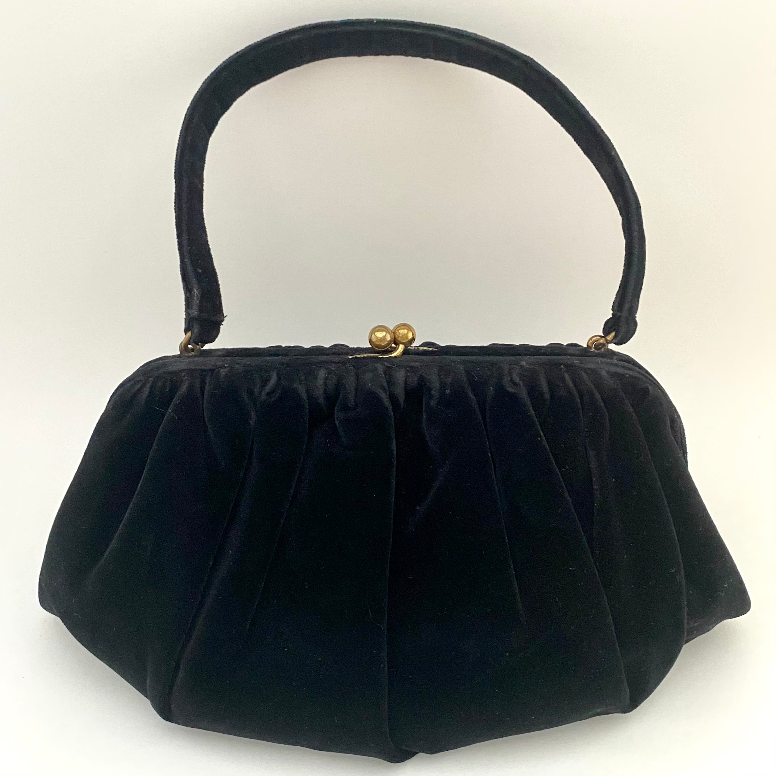 womens velvet handbag