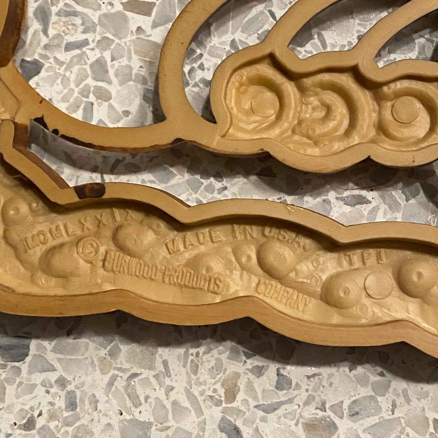 1970s Burwood Flower Wall Hanging