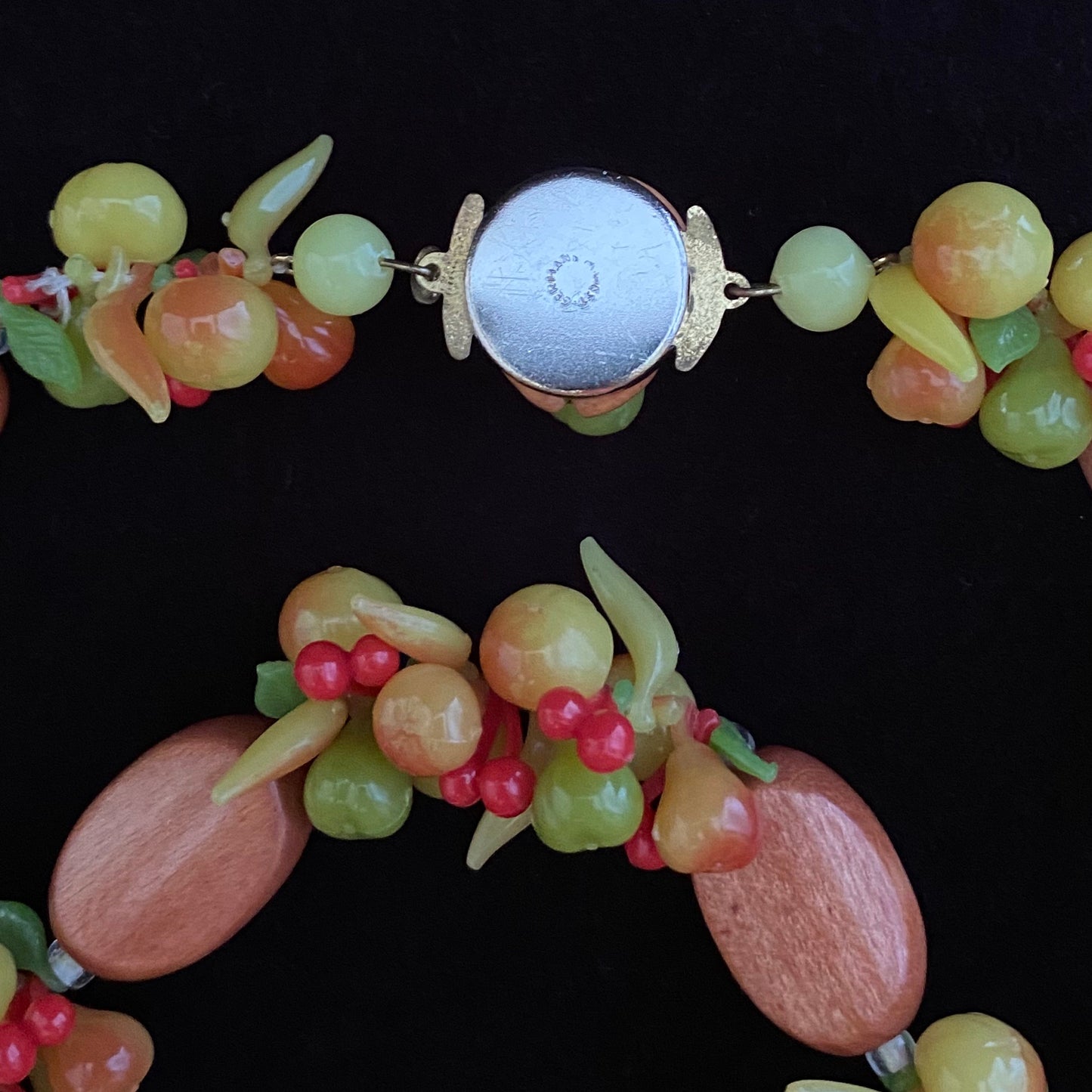 1950s West Germany Fruit Salad Necklace