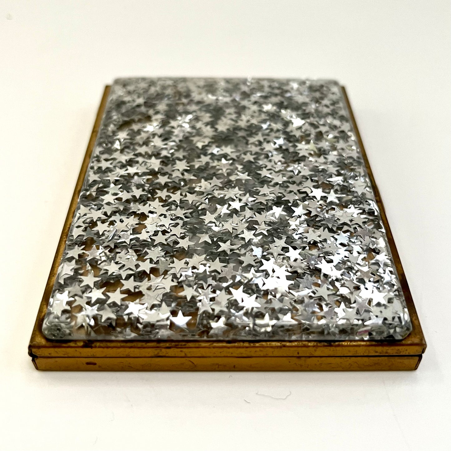 1950s Confetti Lucite Cigarette Case