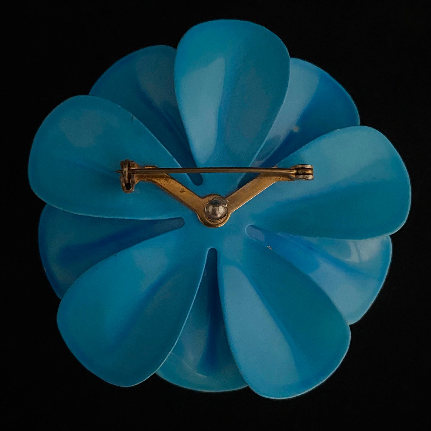 Late 60s/ Early 70s Enamel Flower Brooch