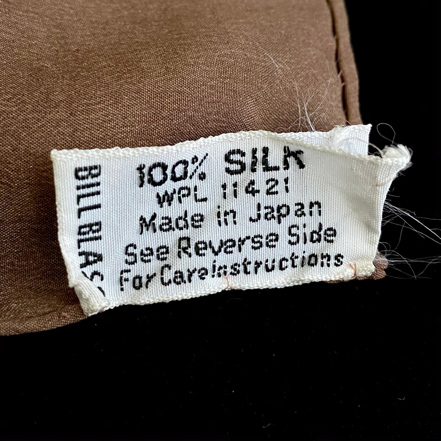 Late 1960s /Early 1970s Bill Blass Silk Scarf