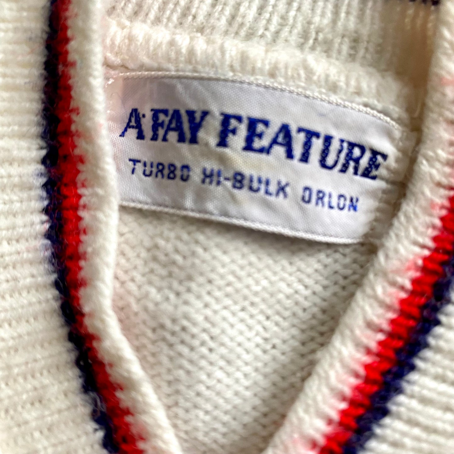 Late 50s/ Early 60s A Fay Feature Cardigan