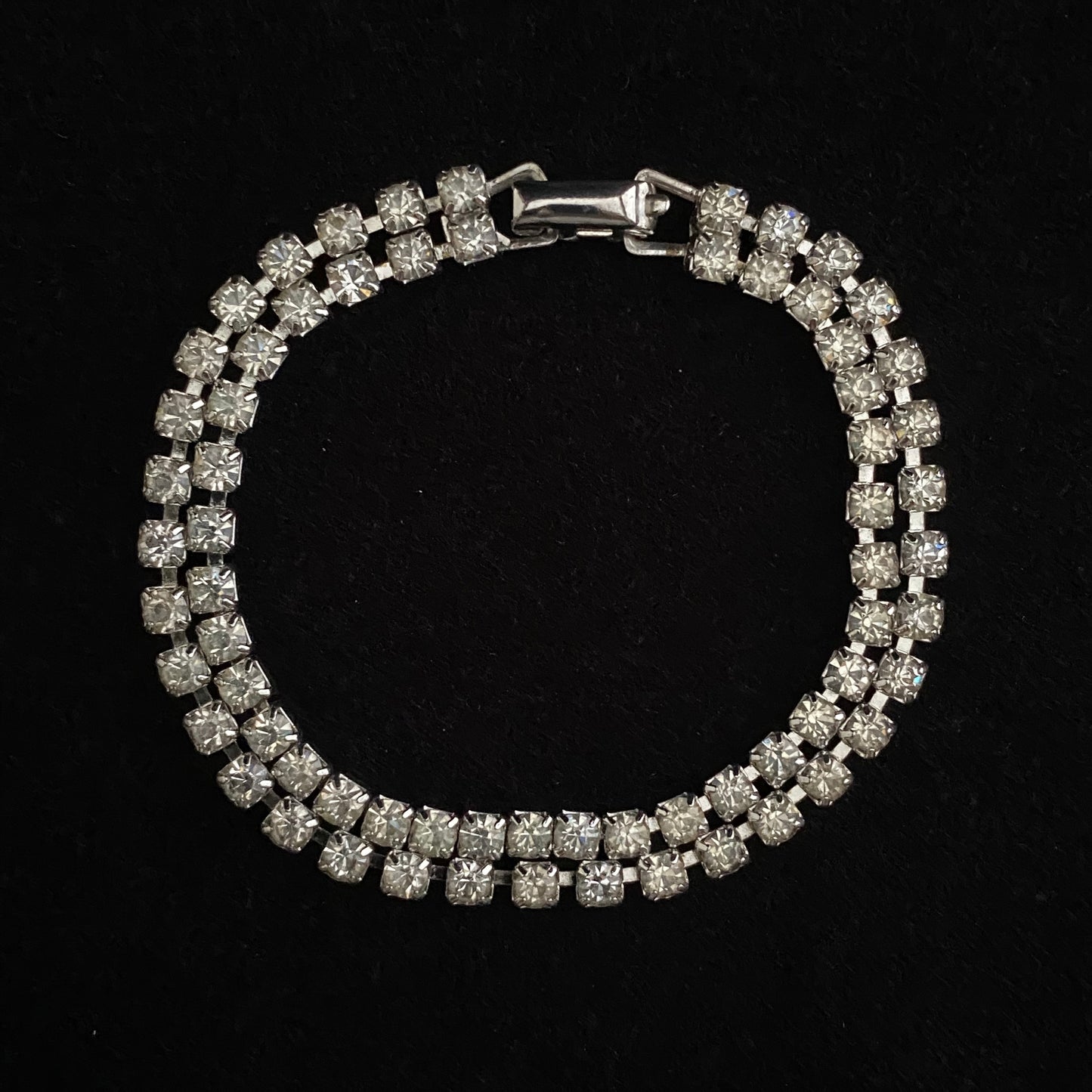 1950s Coro Rhinestone Bracelet - Retro Kandy Vintage