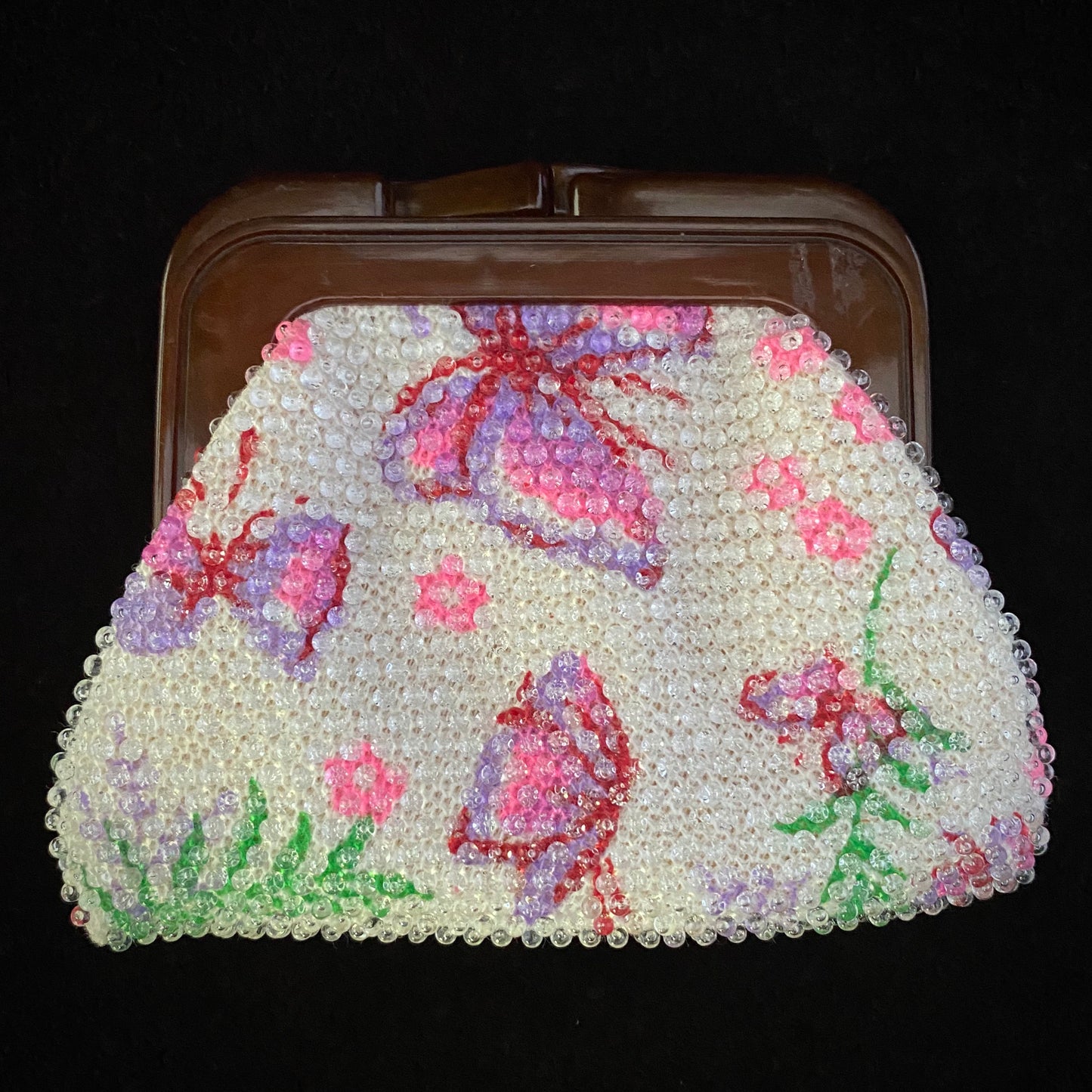 1960s Beaded Change Purse - Retro Kandy Vintage