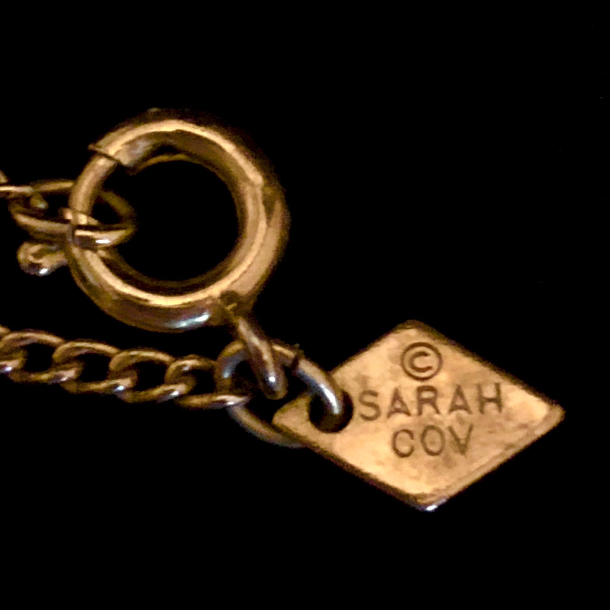 1970s Sarah Coventry Enchantment Choker Necklace - Retro Kandy Vintage