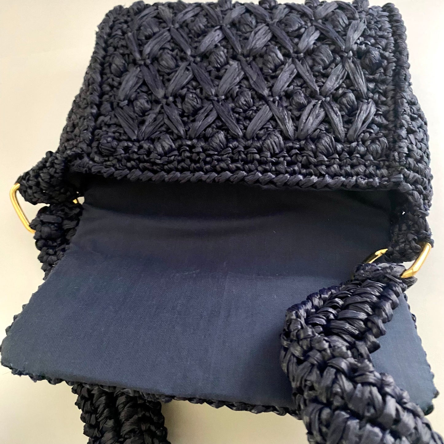 1960s The Broadway Raffia Purse-Made In Italy