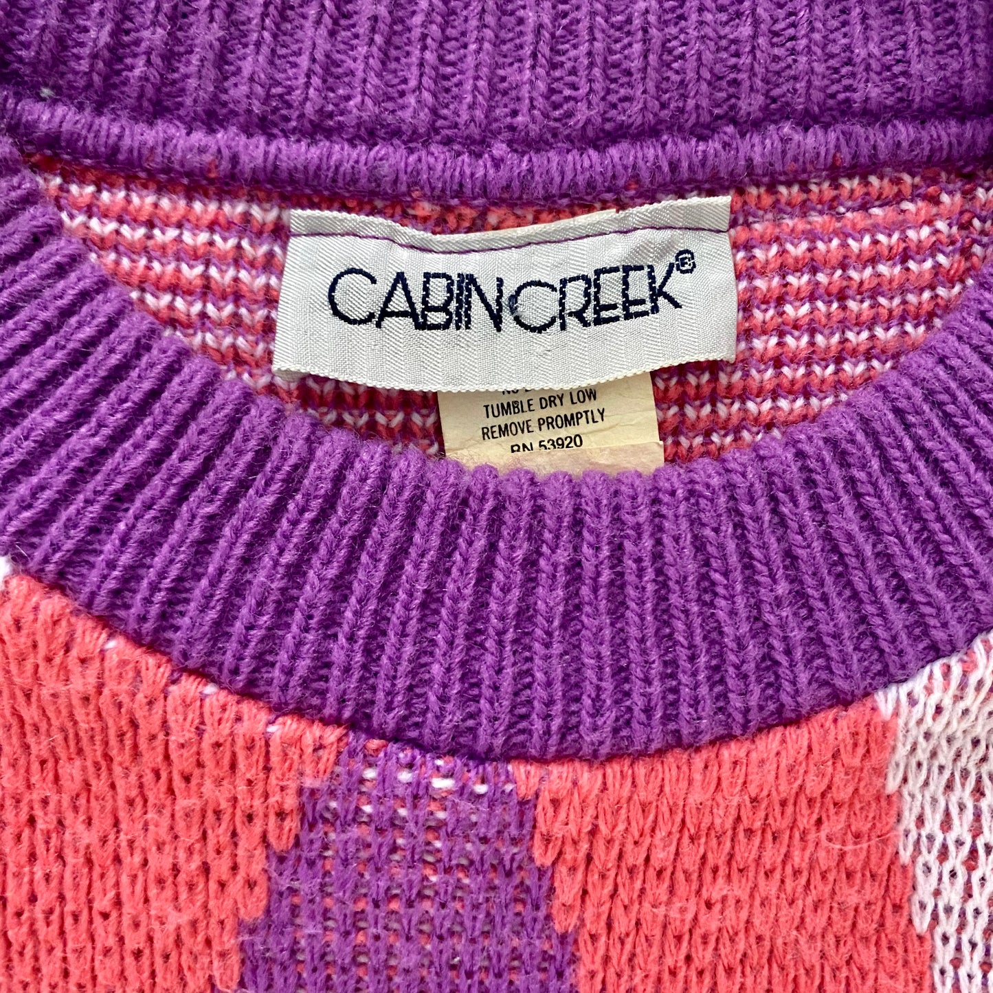 1980s Cabin Creek Sweater