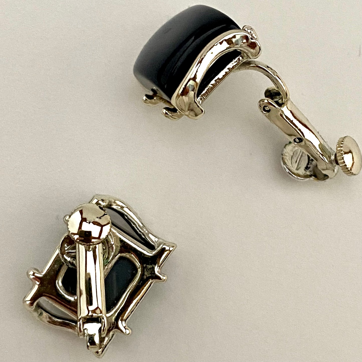 Late 50s/ Early 60s Coro Lucite Earrings