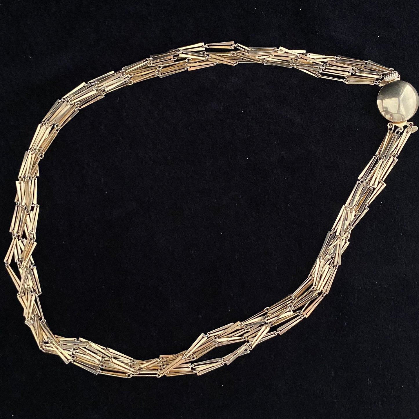 1960s Celebrity N.Y. Gold-Tone Necklace