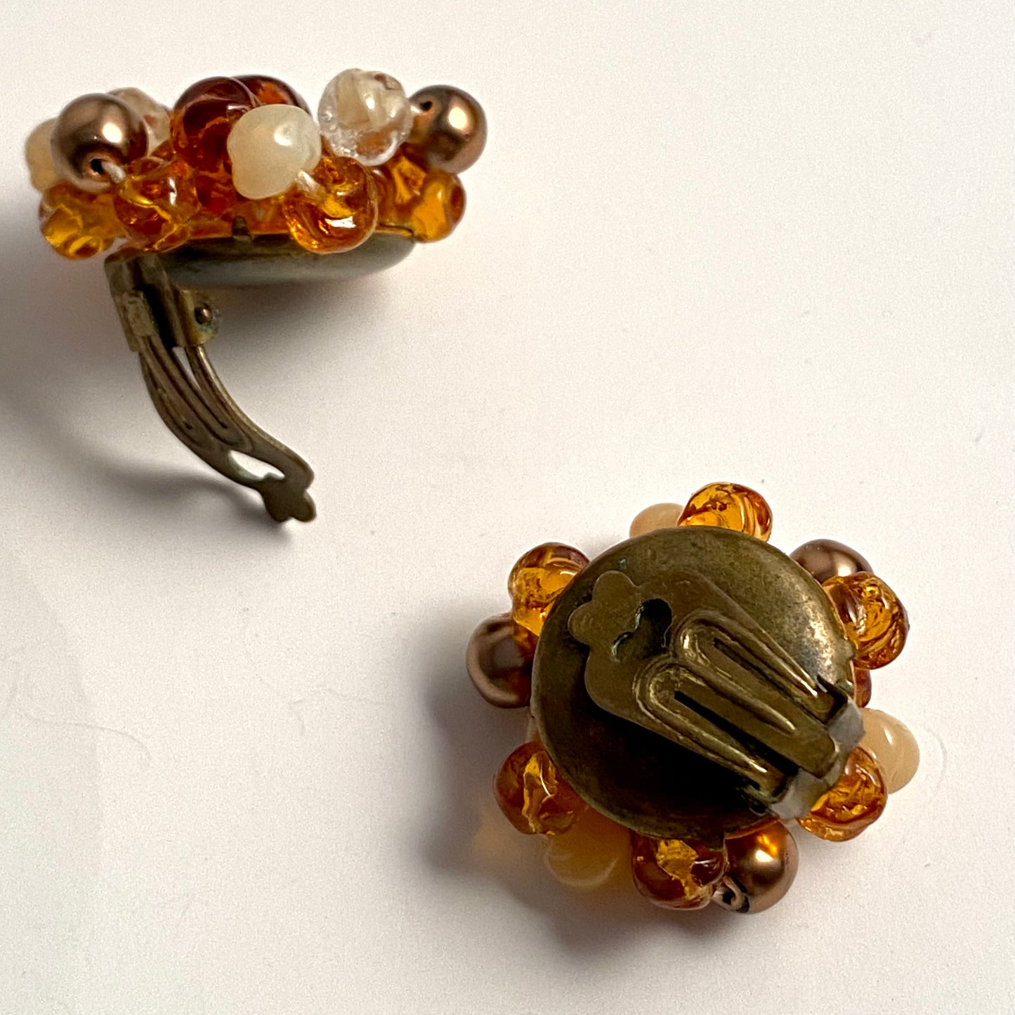 1960s West Germany Bead Earrings