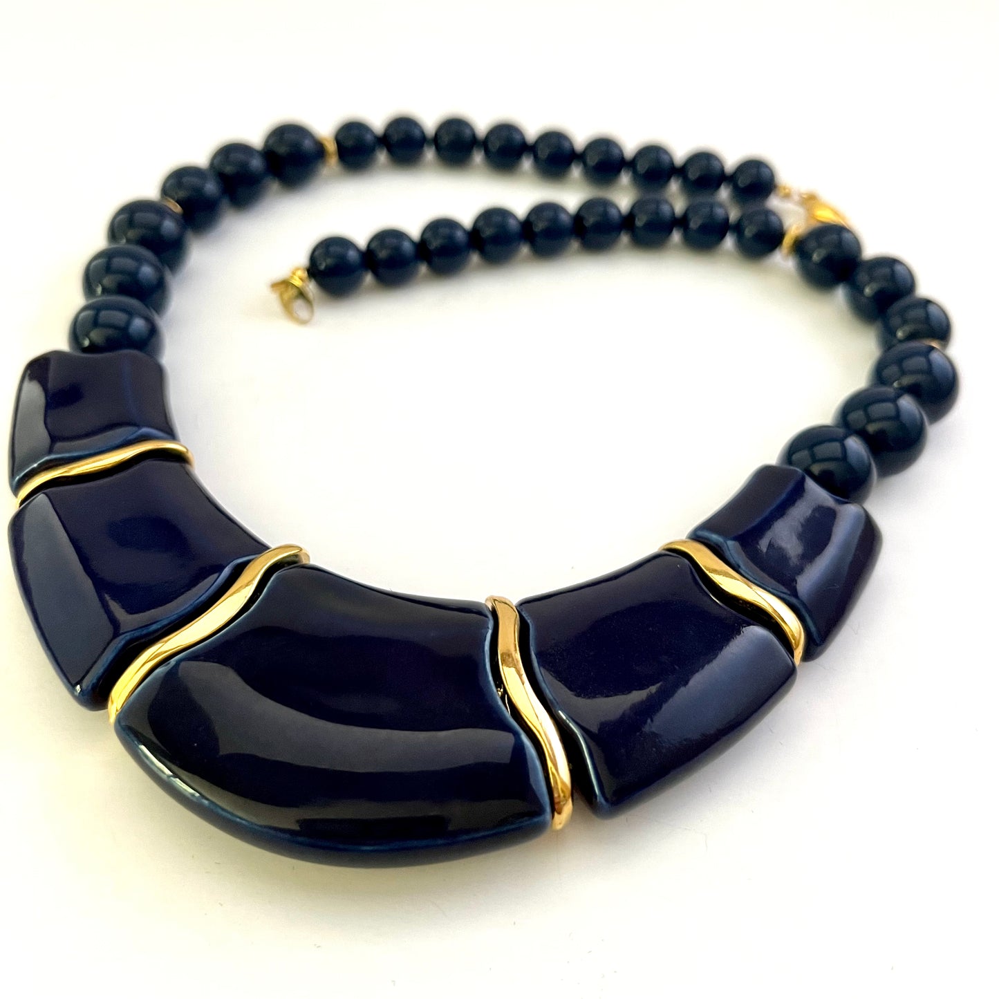1980s Japan Bead Necklace