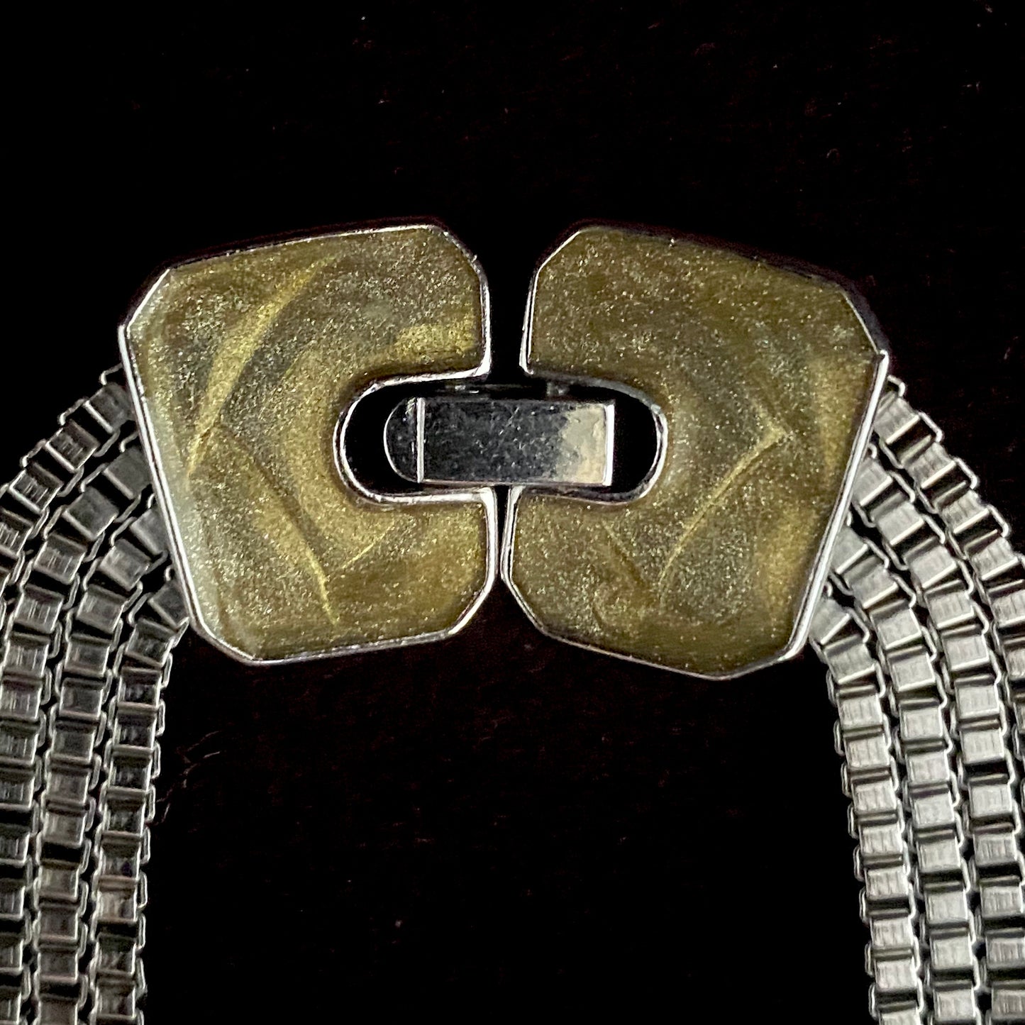 Late 1970s Kunio Matsumoto for Trifari Modernistic Necklace