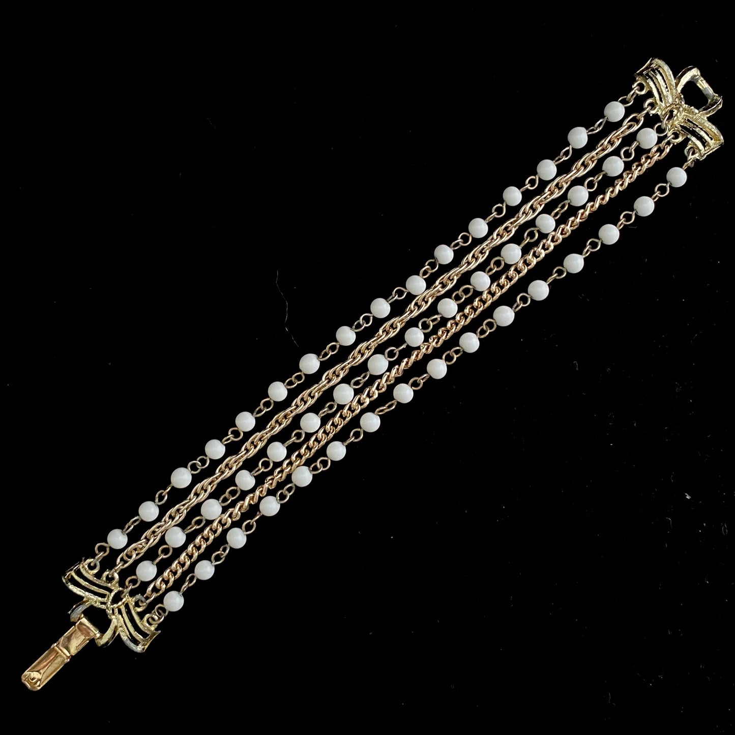 1960s Coro Graduated Necklace & Bracelet Parue - Retro Kandy Vintage