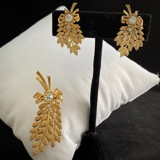 1960 Sarah Coventry Harvest Time Demi-Parure