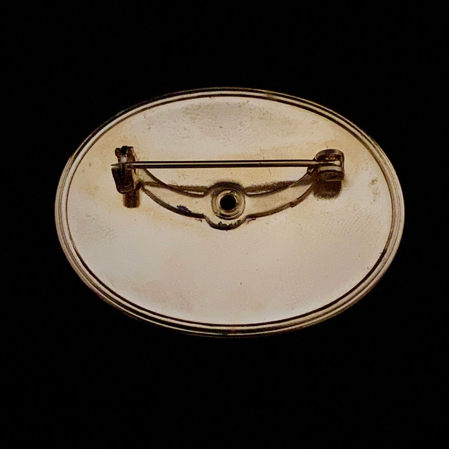 Late 70s/ Early 80s Petit Point Embroidered Brooch