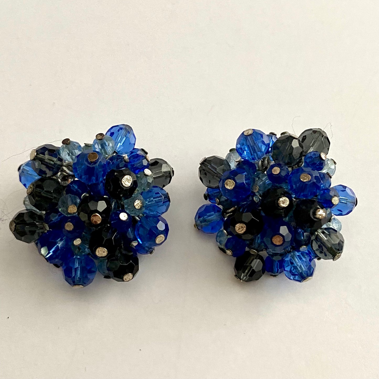 Late 50s/ Early 60s Glass Bead Earrings