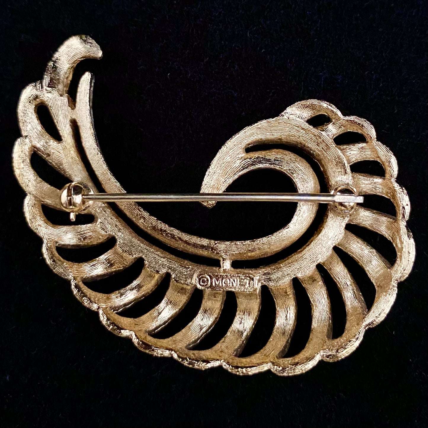 1960s Monet Abstract Brooch