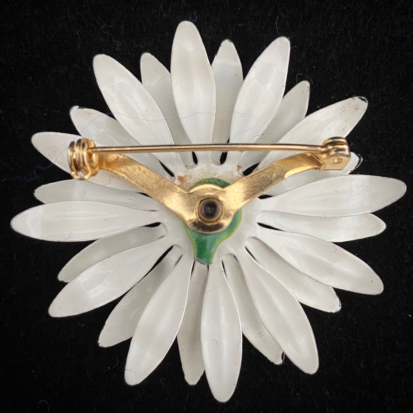 Late 60s/ Early 70s Enamel Flower Brooch
