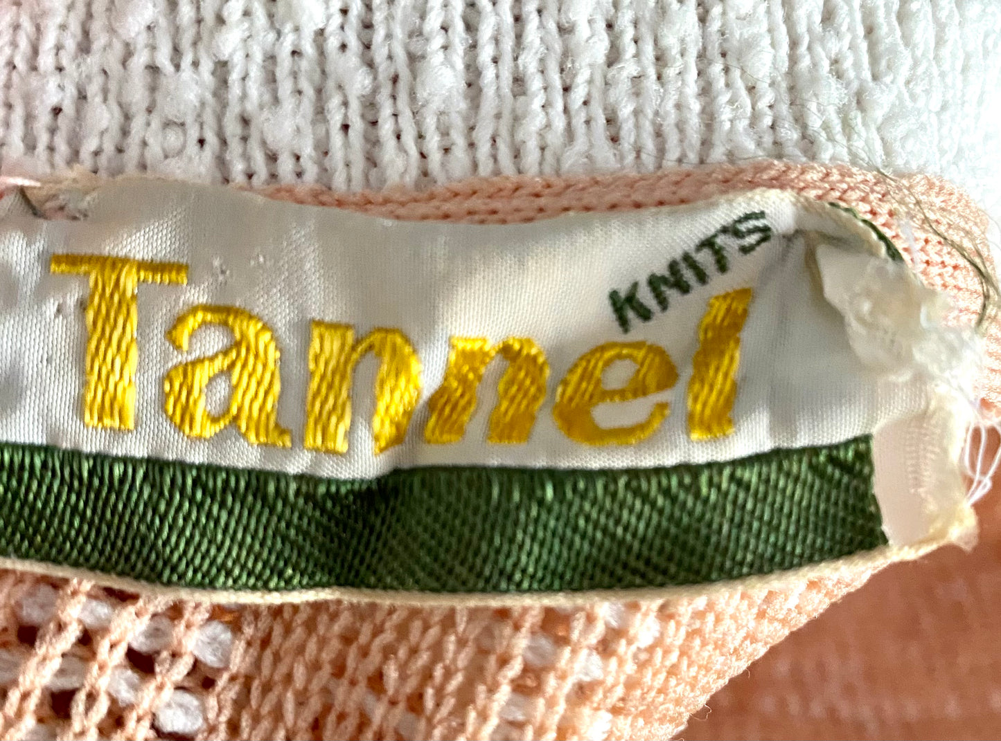 Late 60s/ Early 70s Tannel Knits Dress