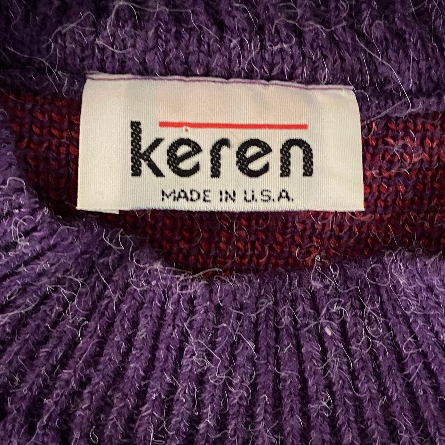 Late 80s/ Early 90s Keren Sweater