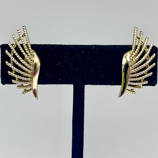 1960s Coro Abstract Earrings