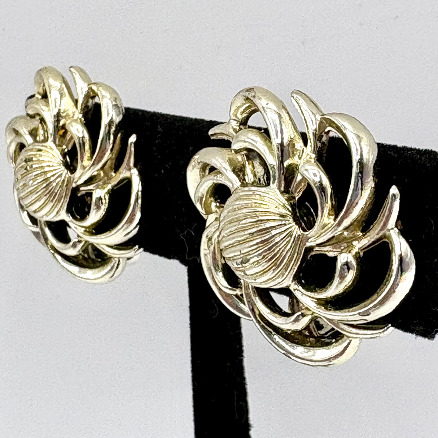 1960s Coro Abstract Earrings